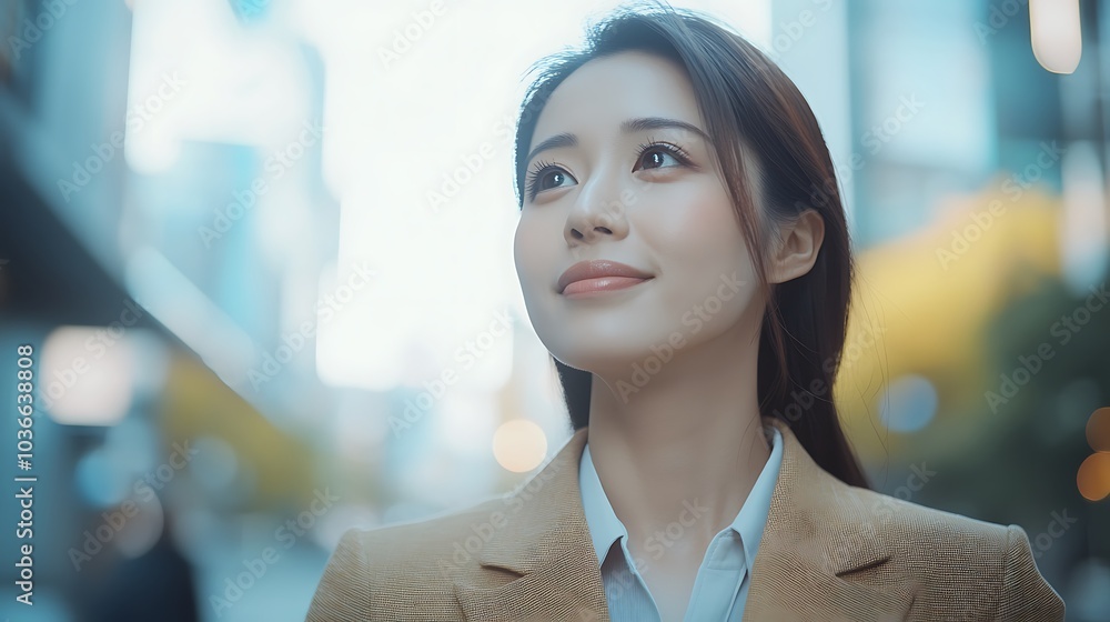 Close - up portrait of a beautiful young business woman with suit Close - up portrait of a beautiful young business woman with suit