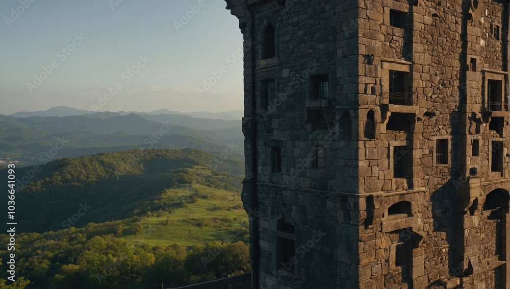 The archer tower reflects the artistry of its builders The archer tower reflects the artistry of its builders