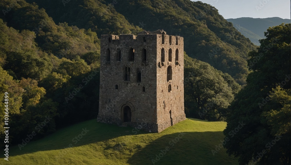 The archer tower remains a source of inspiration for artists The archer tower remains a source of inspiration for artists