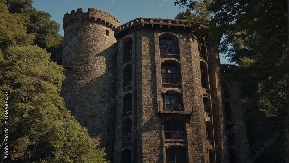 The archer tower serves as a backdrop for countless adventures and cherished memories The archer tower serves as a backdrop for countless adventures and cherished memories