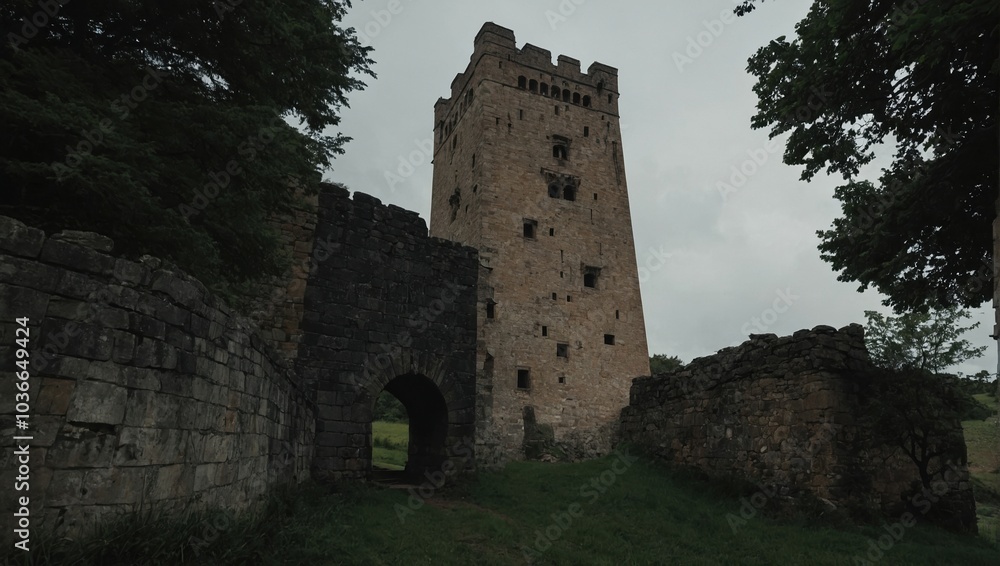 The archer tower serves as a backdrop for memorable family events The archer tower serves as a backdrop for memorable family events