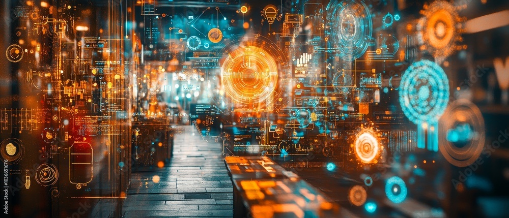 Exploring the intersection of technology and innovation in a dynamic digital environment filled with data visualizations and connectivity Exploring the intersection of technology and innovation in a dynamic digital environment filled with data visualizations and connectivity