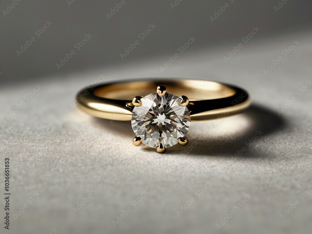 Wedding ring showcasing a stunning diamond. Wedding ring showcasing a stunning diamond.