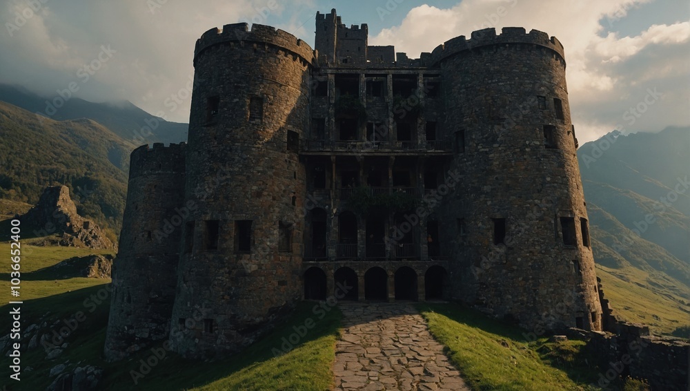 The archer tower serves as a cultural landmark for all to admire and explore The archer tower serves as a cultural landmark for all to admire and explore