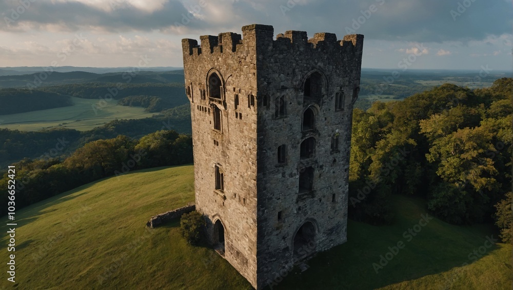 The archer tower serves as a cultural icon The archer tower serves as a cultural icon