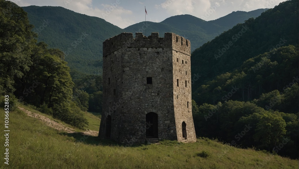 The archer tower serves as a cultural landmark for all who visit The archer tower serves as a cultural landmark for all who visit