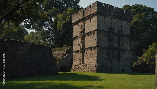 The archer tower serves as a cultural landmark preserving the rich heritage of the area