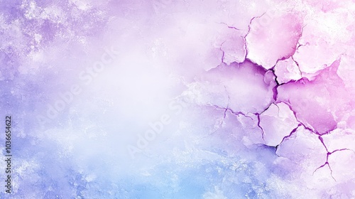 A detailed photo of a textured wall with cracks and holes, set against a bold purple background, illustrating the beauty of imperfection in urban environments.