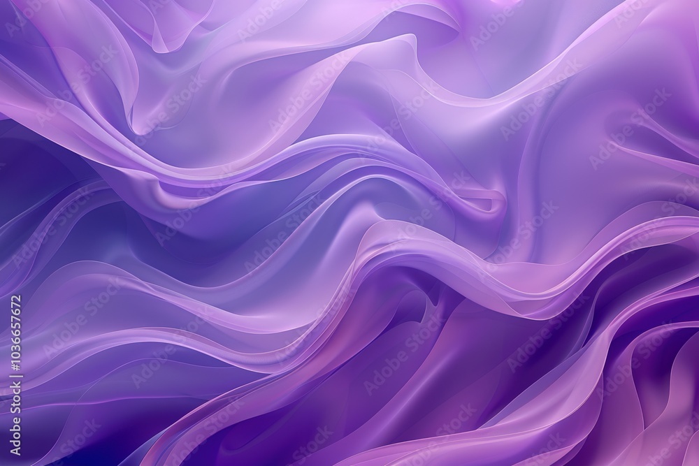 Obraz premium Abstract Purple and Pink Swirling Fabric Texture