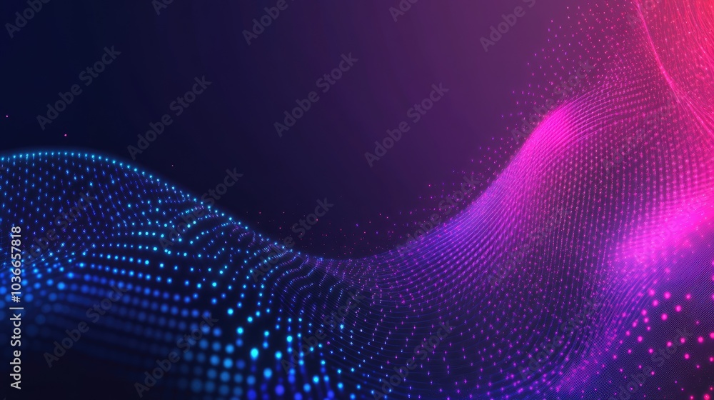 Flowing waves of colorful light create a mesmerizing digital landscape filled with energy Flowing waves of colorful light create a mesmerizing digital landscape filled with energy