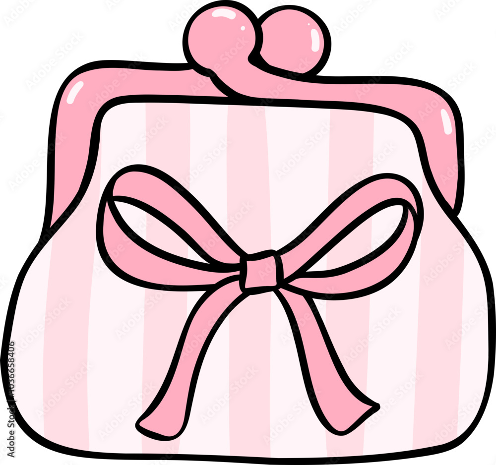 Girly things Purse Coquette pink stuff Girly things Purse Coquette pink stuff