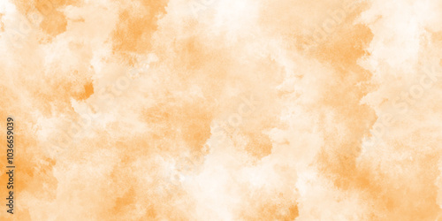 watercolor background textures with clouds and stains, Old paper texture with stains and scratches, Hand painted abstract cloud texture, Paint leaks and ombre effects orange or brown watercolor.