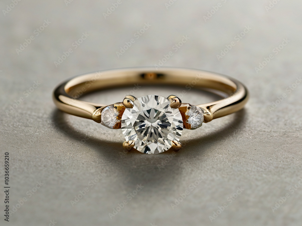 Wedding ring crafted with a radiant diamond. Wedding ring crafted with a radiant diamond.