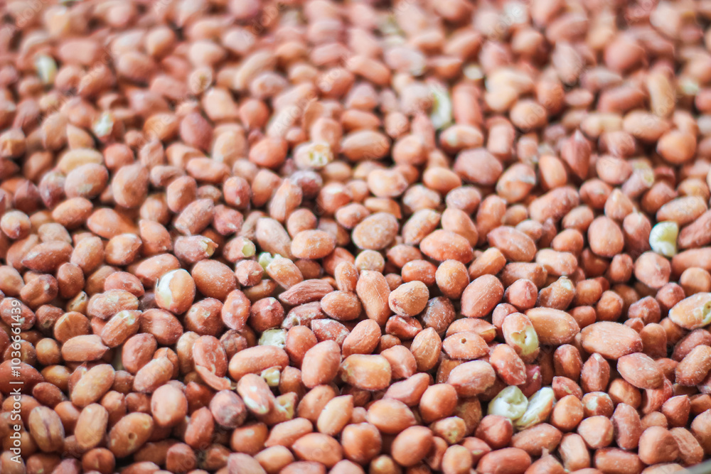 pile of peanuts ready to be processed pile of peanuts ready to be processed