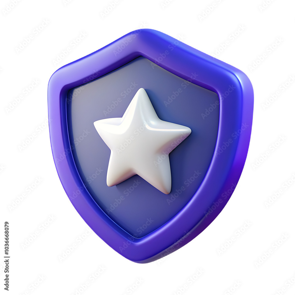 star button blue, 3d Icon star button blue, 3d Icon