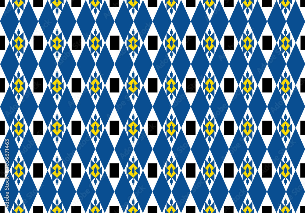 Kente cloth geometric ethnic pattern seamless triangle color oriental. Design for fabric, curtain, background, carpet, wallpaper,clothing,wrapping,Batik,fabric,Vector illustration.pattern style Kente cloth geometric ethnic pattern seamless triangle color oriental. Design for fabric, curtain, background, carpet, wallpaper,clothing,wrapping,Batik,fabric,Vector illustration.pattern style