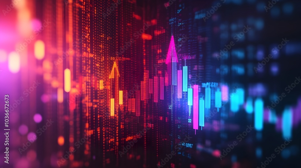 Vibrant Arrow Collage for Business Finance and Market Strategy Graphic Wallpaper Vibrant Arrow Collage for Business Finance and Market Strategy Graphic Wallpaper