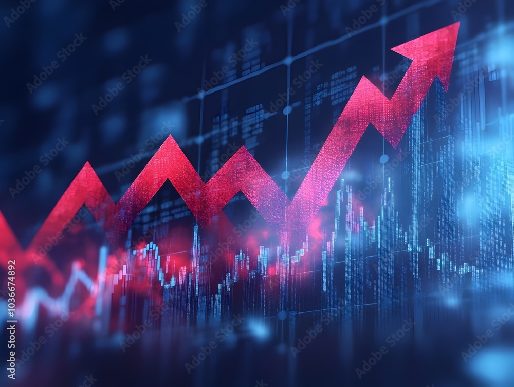Graphical Representation of Economic Trends and Business Strategy