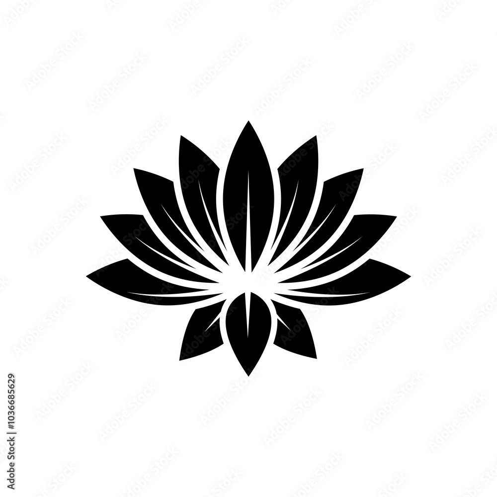 lotus flower icon lotus flower icon