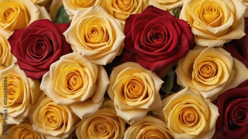 Natural fresh Yellow and Red roses flowers background wallpaper Natural fresh Yellow and Red roses flowers background wallpaper