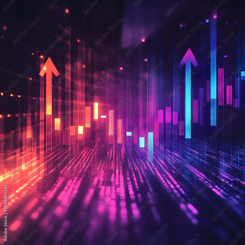 Vibrant Arrow Collage for Business Inflation Strategy and Global Financial Analytics Vibrant Arrow Collage for Business Inflation Strategy and Global Financial Analytics