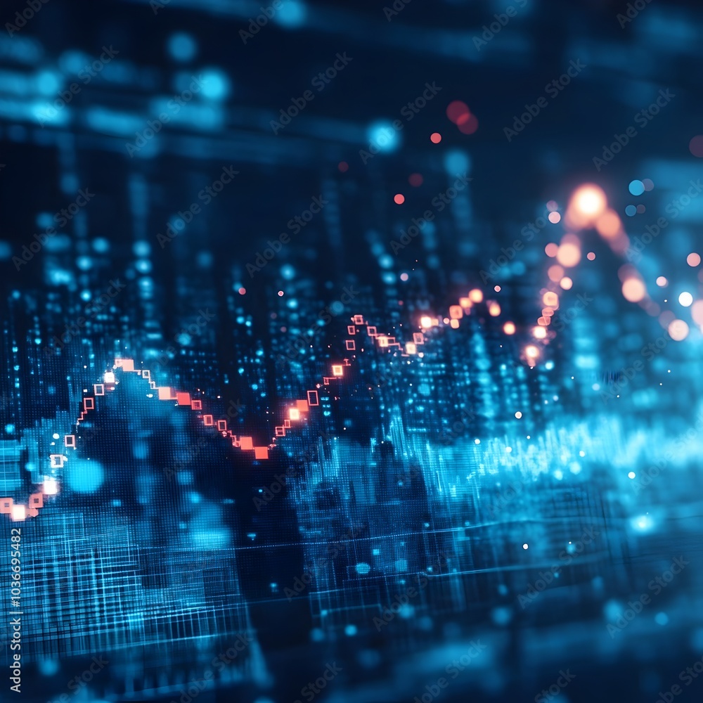 Vibrant Market Arrow Chart and Graph Background for Business Finance and Marketing Strategies Vibrant Market Arrow Chart and Graph Background for Business Finance and Marketing Strategies