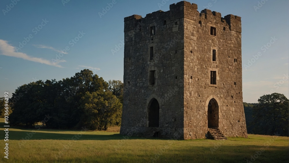 The archer tower serves as a reminder of forgotten history The archer tower serves as a reminder of forgotten history