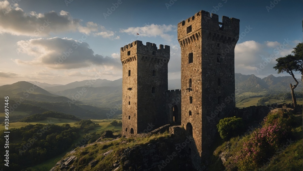 The archer tower serves as a reminder of the resilience of spirit The archer tower serves as a reminder of the resilience of spirit