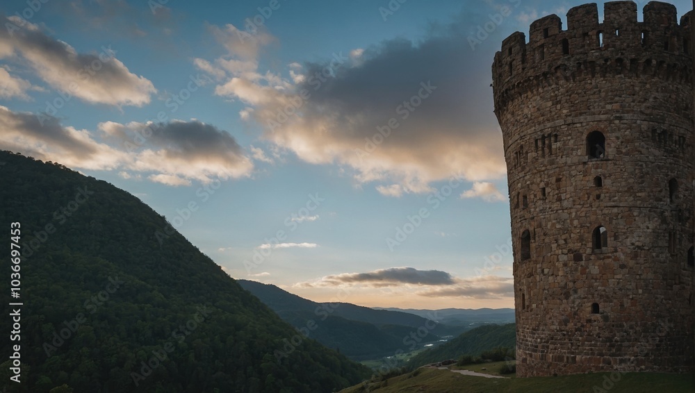 The archer tower serves as a reminder of the strength of community The archer tower serves as a reminder of the strength of community