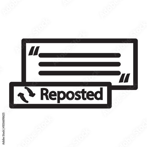 repost icon