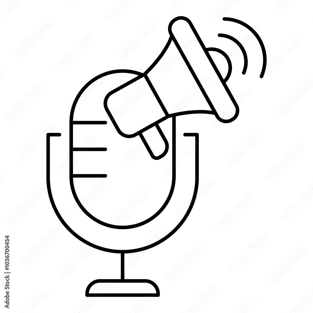 AI Voice Trend Monitoring Icon. Insights and Analytics Symbol – Vector Illustration for Technology and Data Concepts AI Voice Trend Monitoring Icon. Insights and Analytics Symbol – Vector Illustration for Technology and Data Concepts