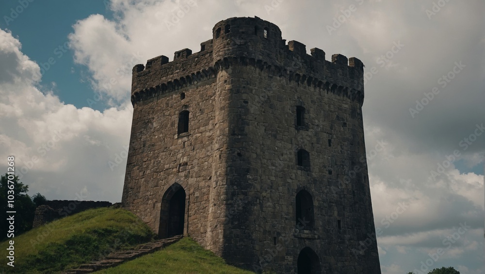 The archer tower stands as a reminder of our shared journey The archer tower stands as a reminder of our shared journey