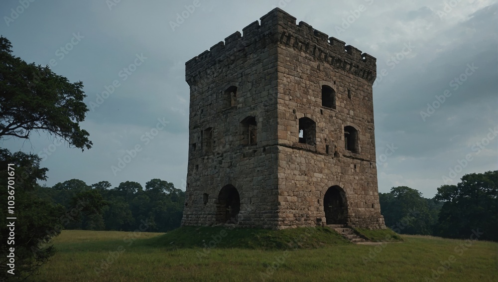 The archer tower stands as a reminder of the region's storied past The archer tower stands as a reminder of the region's storied past