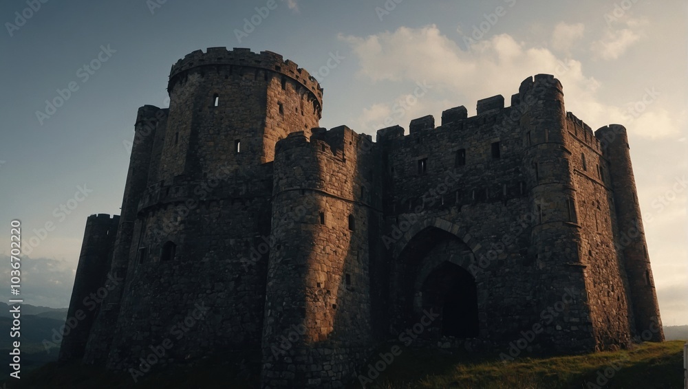 The archer tower stands as a symbol of protection, guarding the land and its people The archer tower stands as a symbol of protection, guarding the land and its people