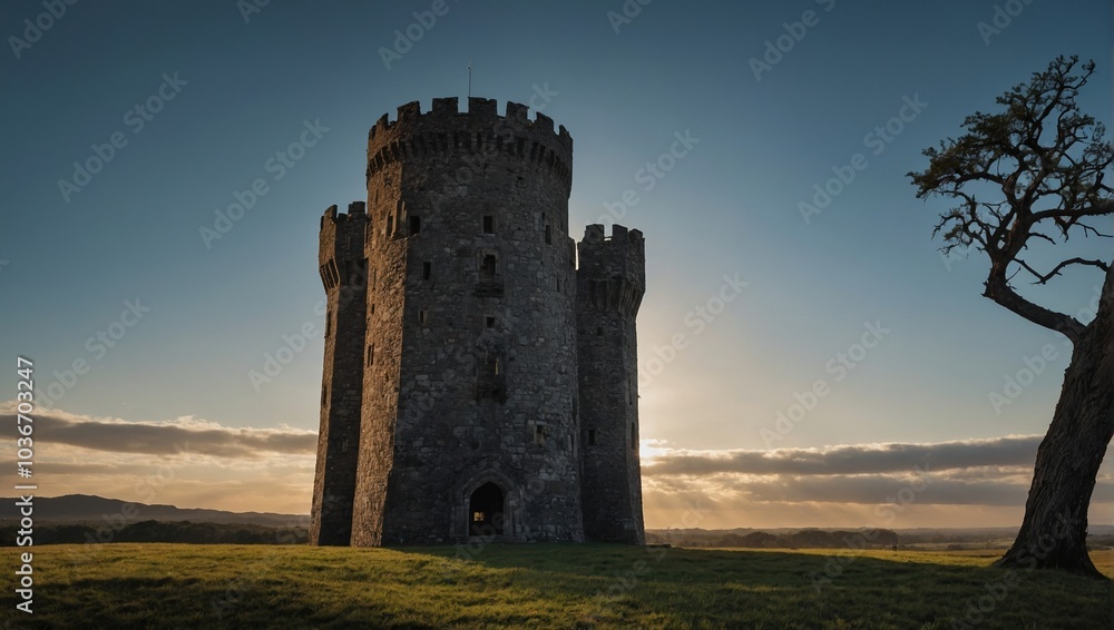 The archer tower stands as a testament to the village's enduring spirit The archer tower stands as a testament to the village's enduring spirit