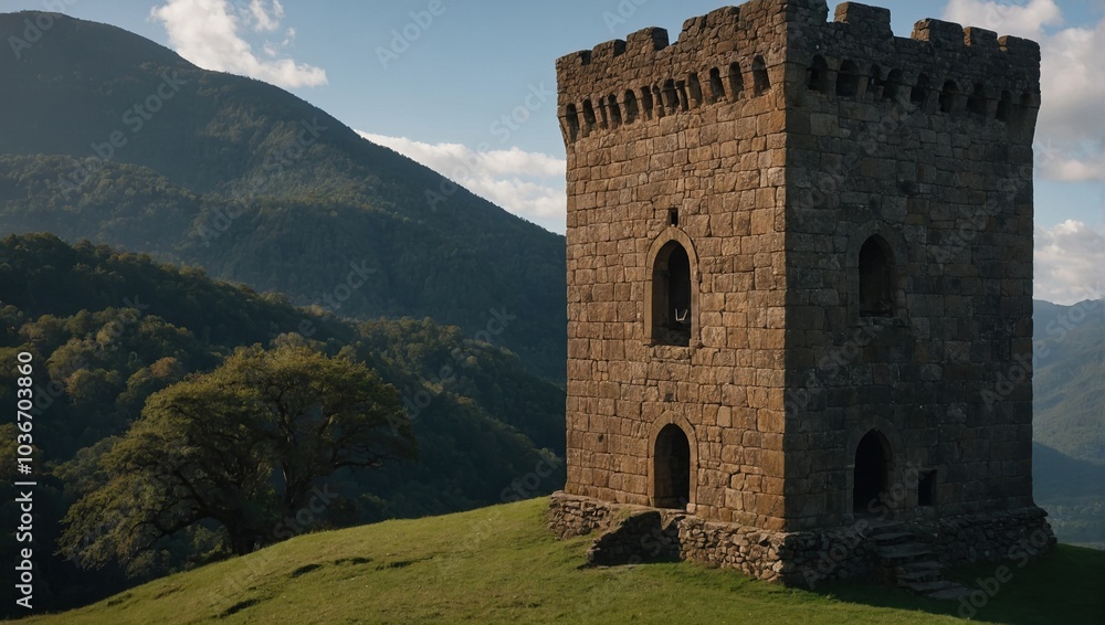 The archer tower stands as a tribute to the strength of those who came before us The archer tower stands as a tribute to the strength of those who came before us