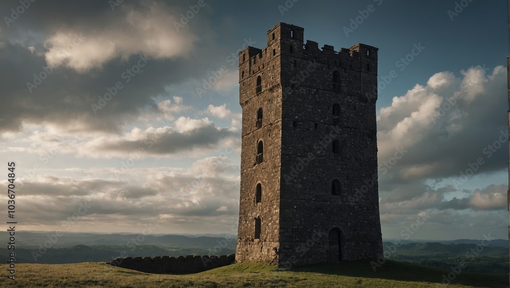 The archer tower stands proud a beacon of hope for the community it protects The archer tower stands proud a beacon of hope for the community it protects
