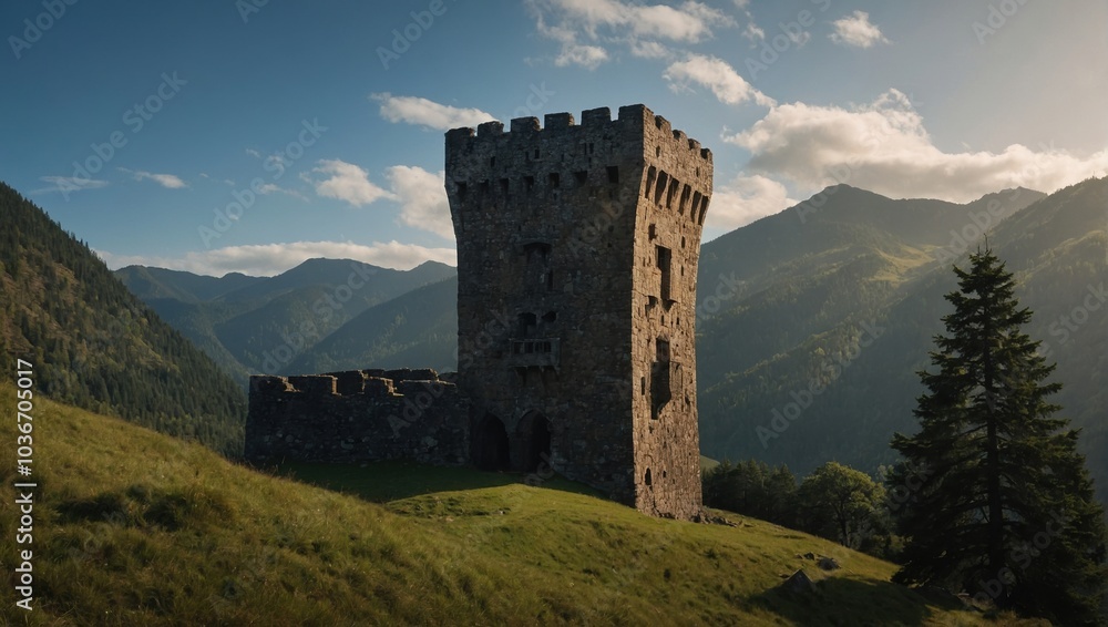 The archer tower stands proud a testament to the strength of its community The archer tower stands proud a testament to the strength of its community