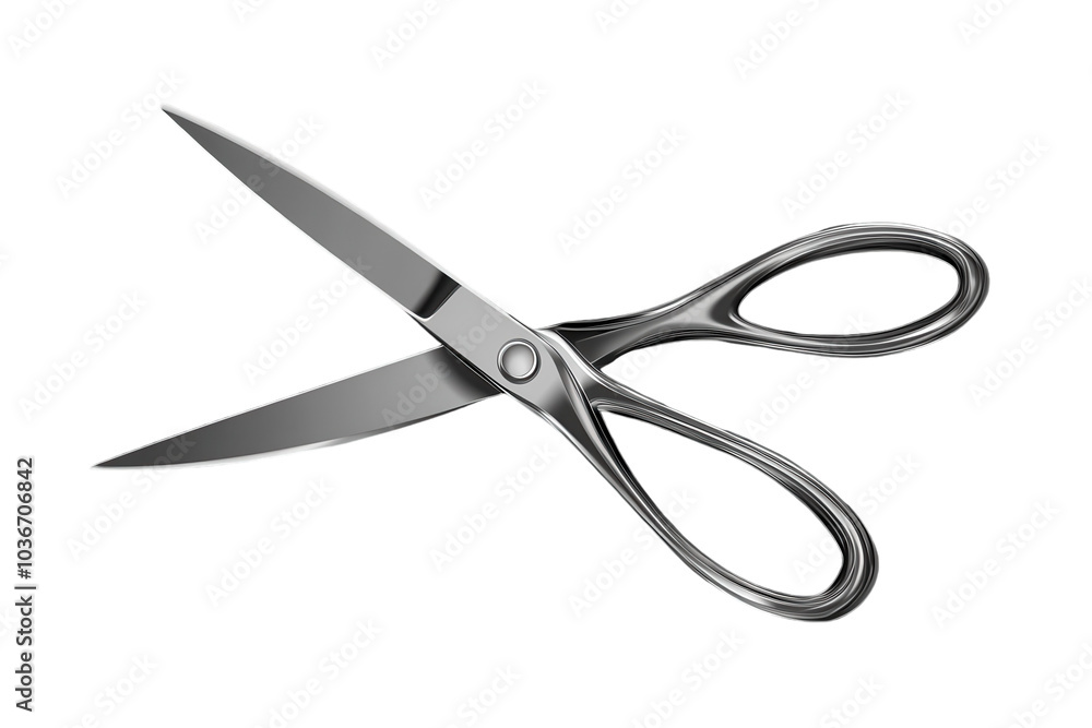High-Quality Image of Scissors Isolated on a Transparent Background for Commercial and Creative Use High-Quality Image of Scissors Isolated on a Transparent Background for Commercial and Creative Use
