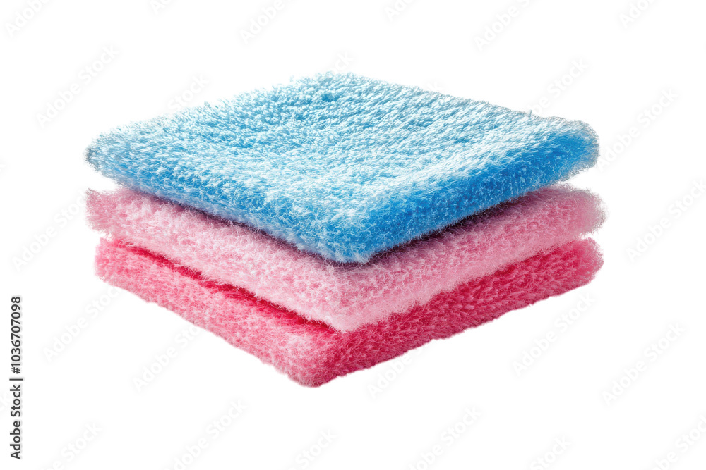High-Quality Scouring Pads Isolated on transparent Background Ideal for Cleaning and Household Use High-Quality Scouring Pads Isolated on transparent Background Ideal for Cleaning and Household Use