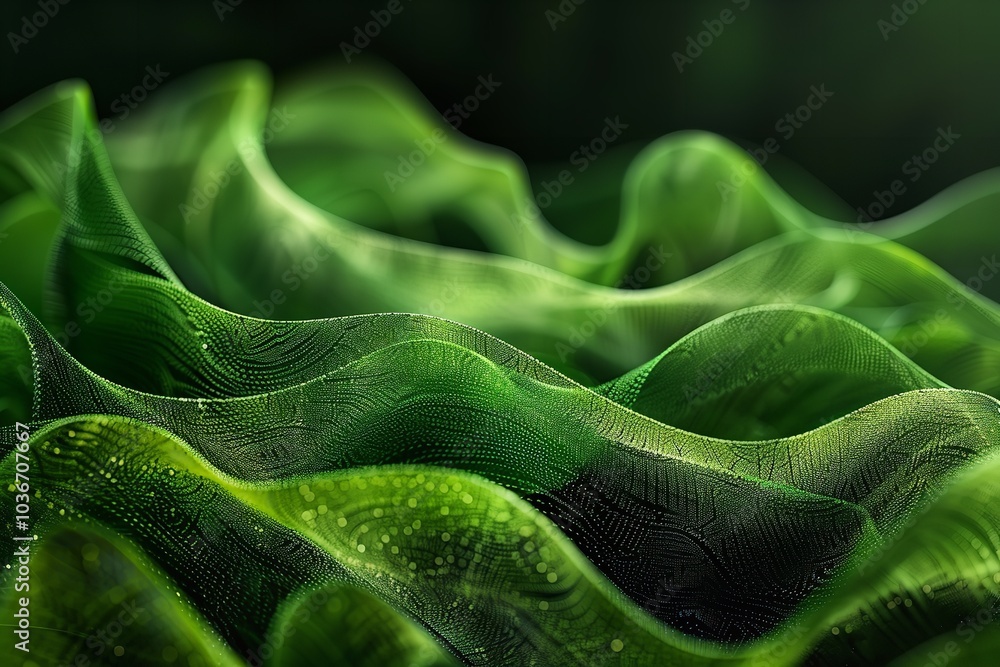 Use an abstract green background to create a visually striking backdrop. Generative Ai Use an abstract green background to create a visually striking backdrop. Generative Ai