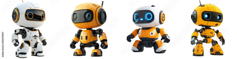 Children’s toy robot - Interactive robot designed for play and learning Isolated on Clear White Background Highly Detailed Children’s toy robot - Interactive robot designed for play and learning Isolated on Clear White Background Highly Detailed