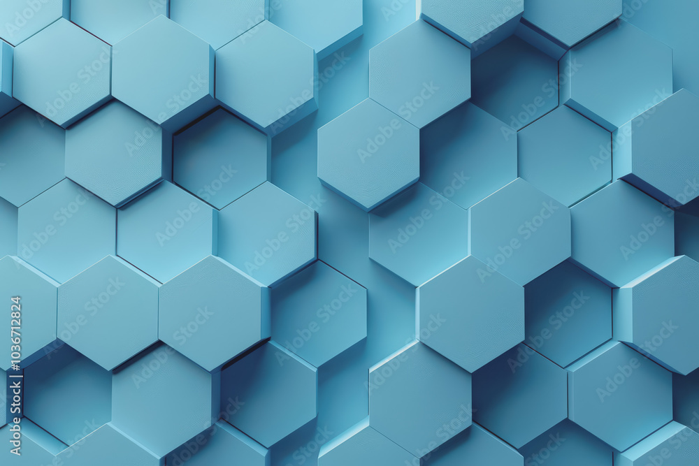 Digital Turquoise Hexagon Abstract Clean Background. Digital Turquoise Hexagon Abstract Clean Background.