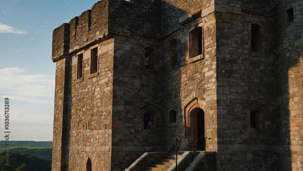 The archer tower stands sentinel over the land protecting its history and culture The archer tower stands sentinel over the land protecting its history and culture