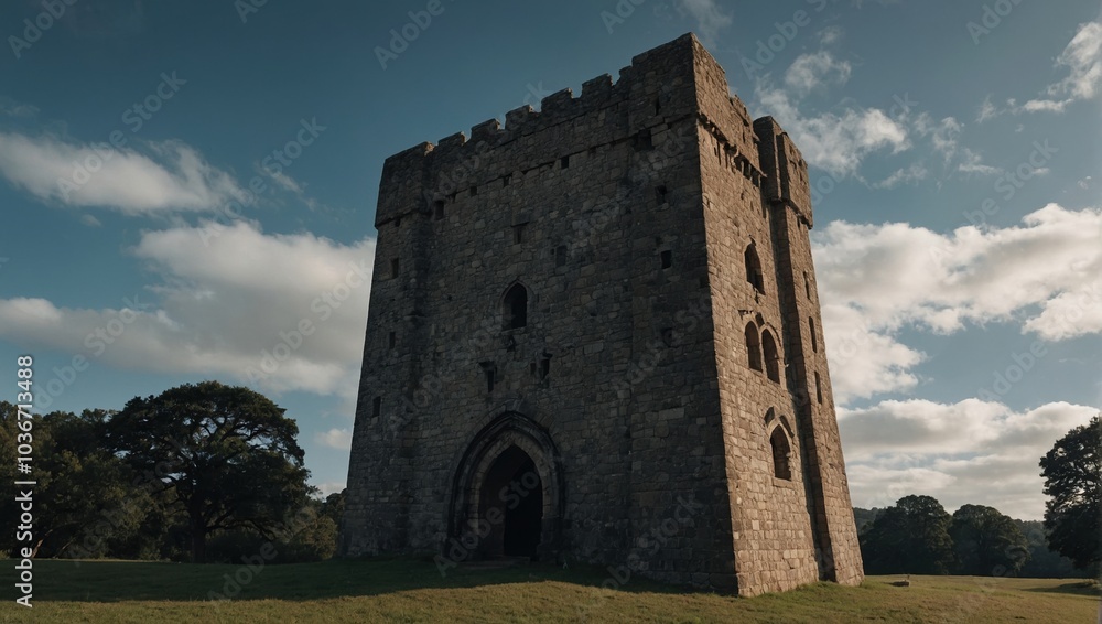 The archer tower stands sentinel over the land, protecting it from invaders and threats The archer tower stands sentinel over the land, protecting it from invaders and threats