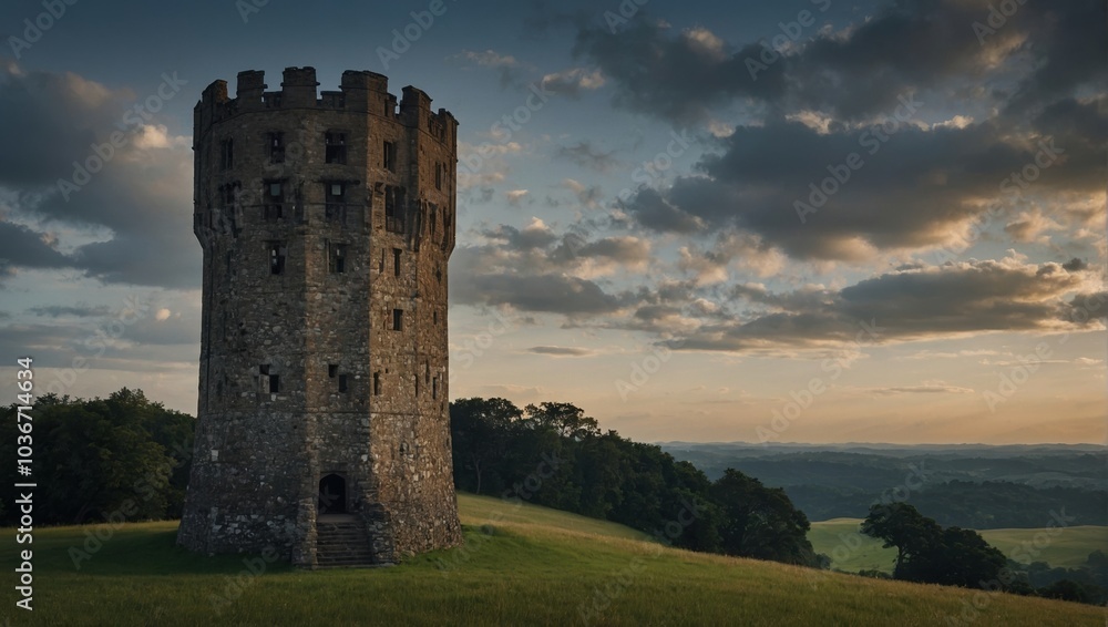The archer tower stands strong against the challenges of time and nature The archer tower stands strong against the challenges of time and nature