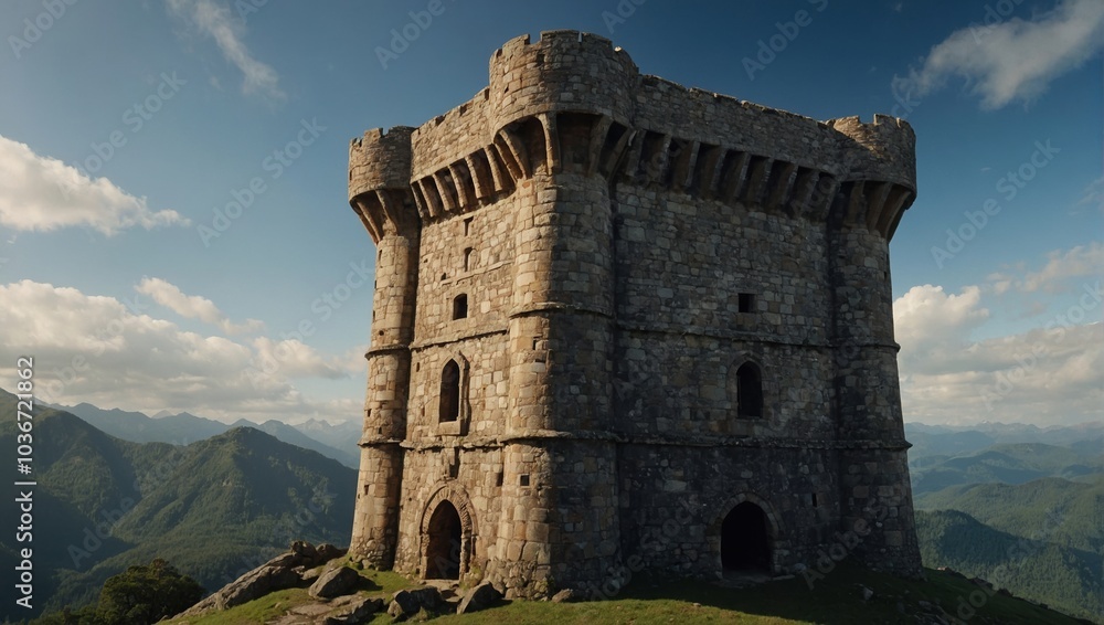 The archer tower symbolizes resilience and hope The archer tower symbolizes resilience and hope