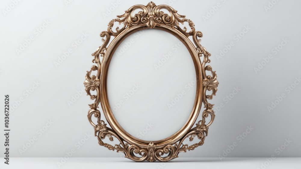 Ornate Oval Frame Ornate Oval Frame
