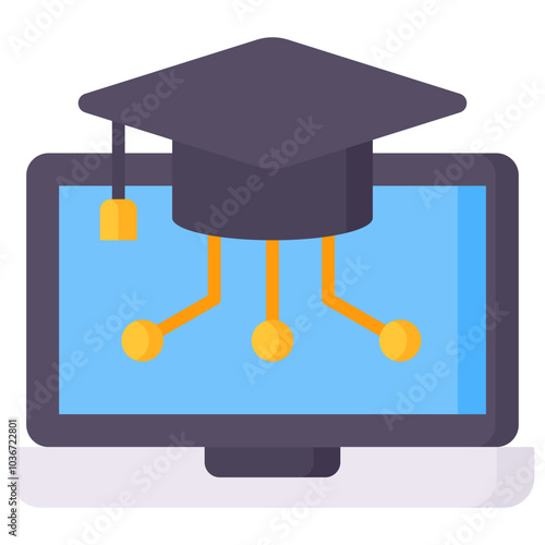E Learning Icon