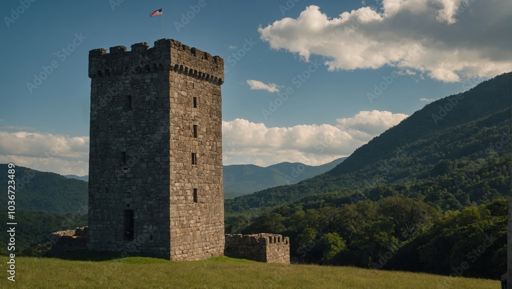 The archer tower tells stories of ancient heroes and their journeys The archer tower tells stories of ancient heroes and their journeys